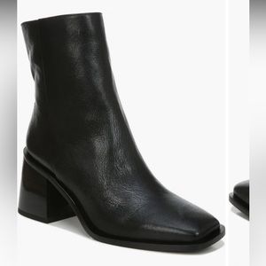 Winnie Bootie - Sam Edelman square toe black bootie